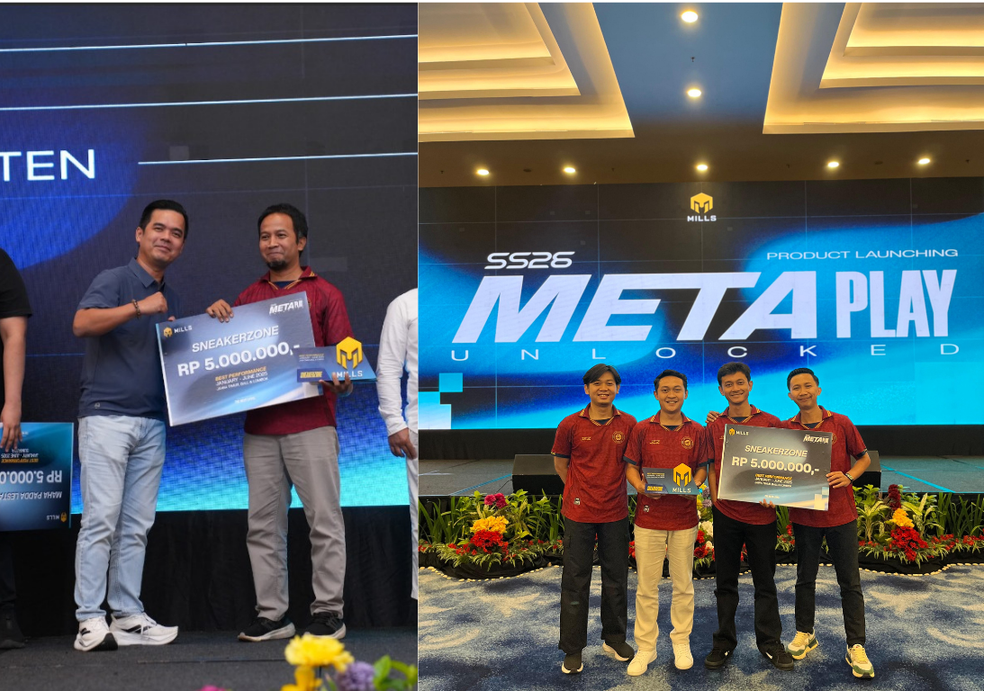 SNEAKERZONE Raih Best Performance Store di Launching MILLS SS26